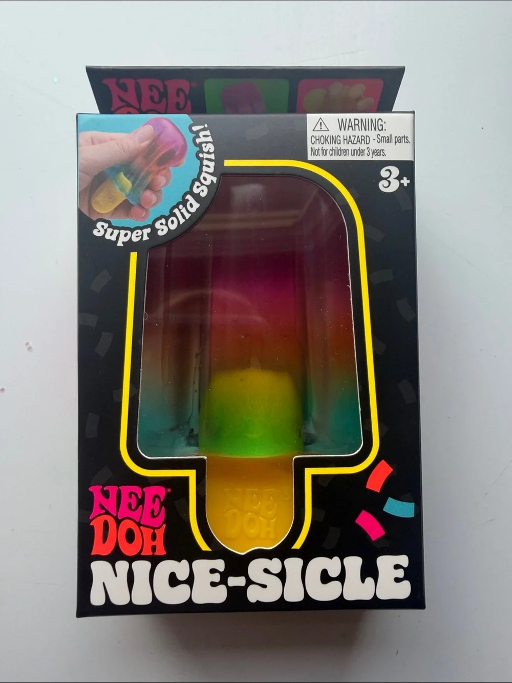 NEEDOH Teenie Cool Kittens Squishy set AND Rainbow Needoh Nice-sicle